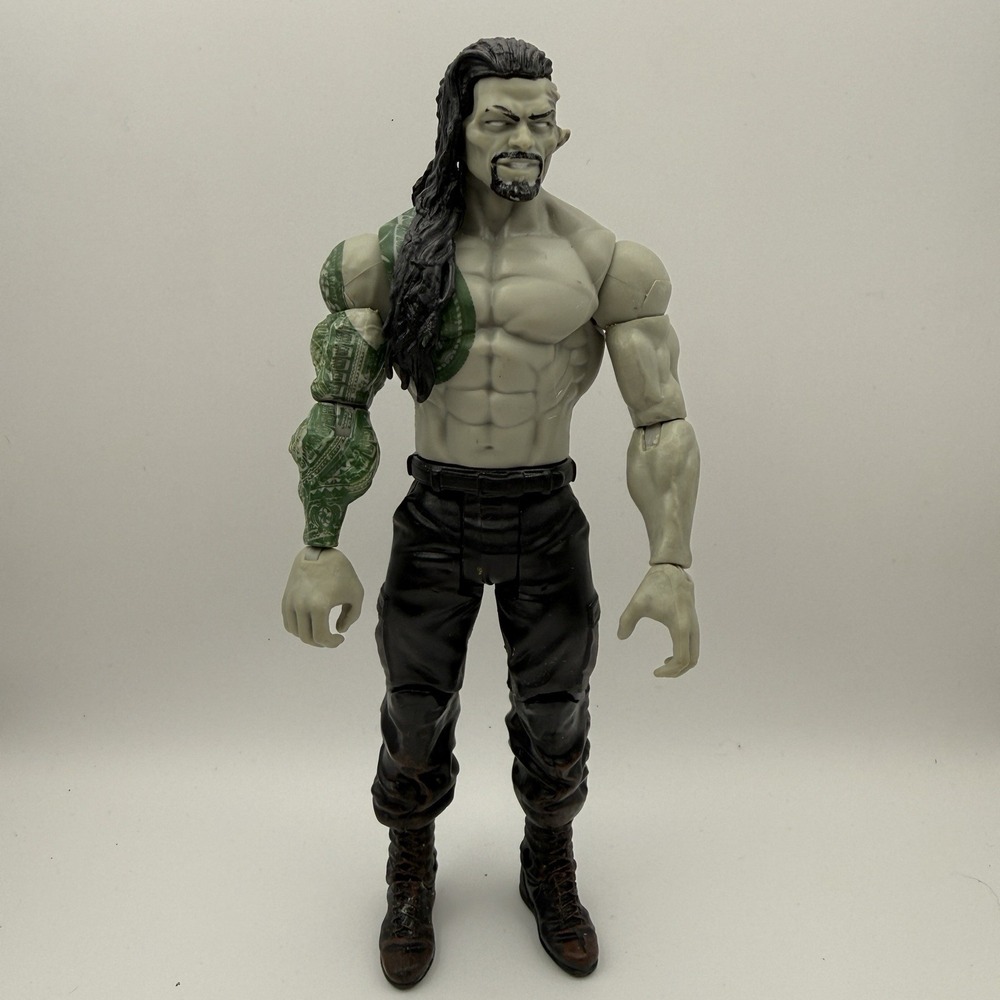 WWE Zombies 7" ROMAN REIGNS Zombified Action Figure Wrestling 2013 Mattel